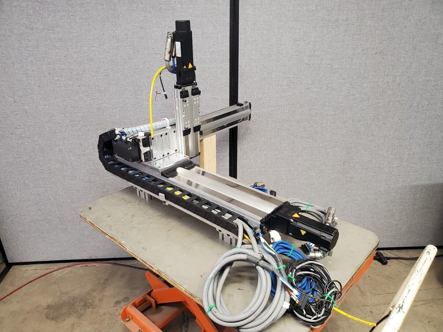 3 Axis Kollmorgen Ball Screw Driven Linear Actuator Robot Servo Motor XYZ Gantry