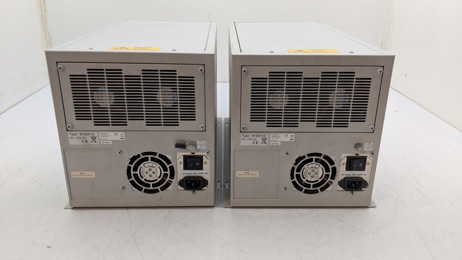 2x Janz KD-GRO-20000 IR-629-V2  Industrial SBC PC 2.6Ghz P4 512 RAM 160Gb Win XP