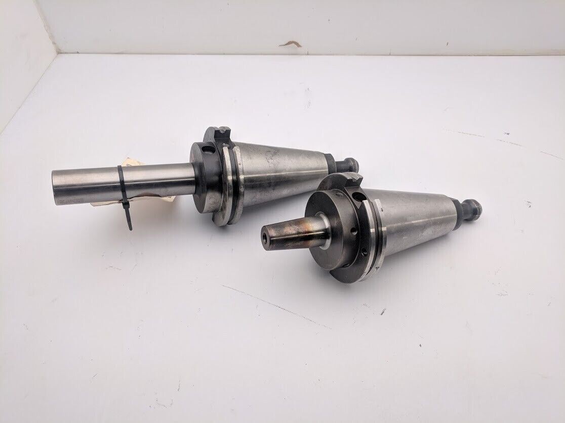 2x Erickson, Kaiser Shrink Fit Tool Holder Through Spindle Coolant CAT 50 Taper