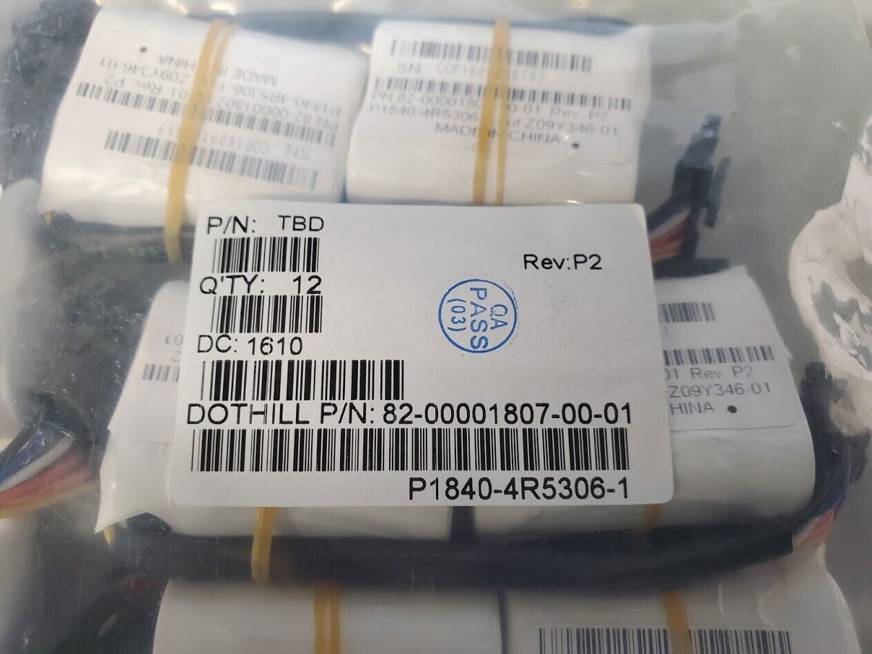12 Eaton Cooper Bussmann Aerogel SuperCapacitor P1840-4R5306-1 SUPERCAP 30F 4.5V