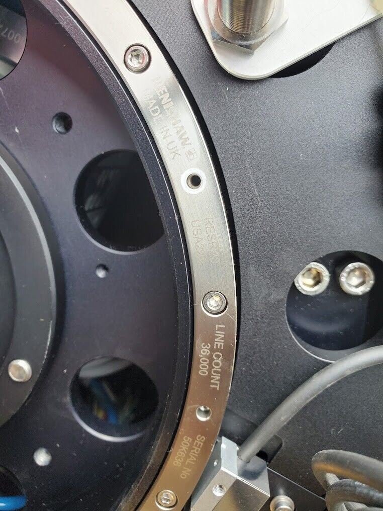 10" Servo Tecnica Rotary Feed Through Slipring THK Bearing Renishaw Encoder