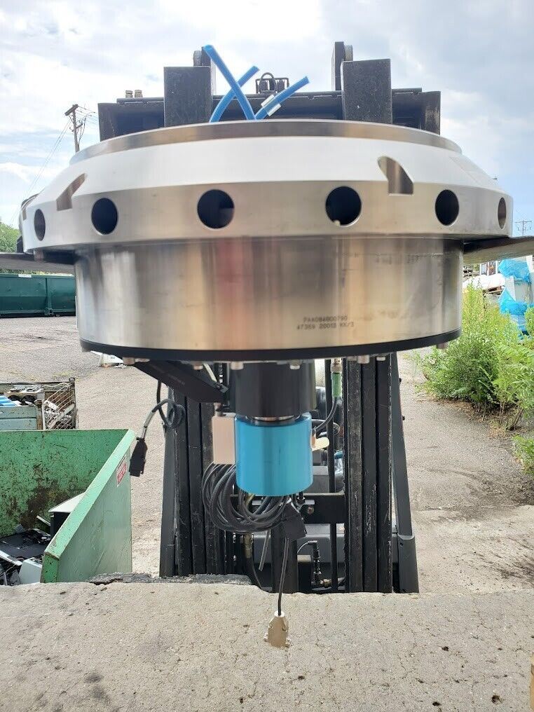 10" Servo Tecnica Rotary Feed Through Slipring THK Bearing Renishaw Encoder