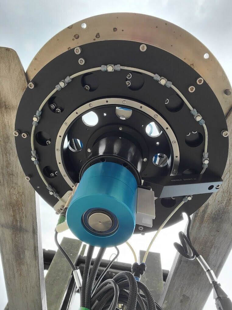 10" Servo Tecnica Rotary Feed Through Slipring THK Bearing Renishaw Encoder