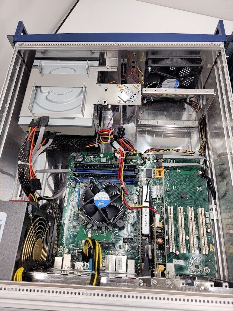 2x Polytec DMS Data Management System PC only No HDD No software Power On Tested