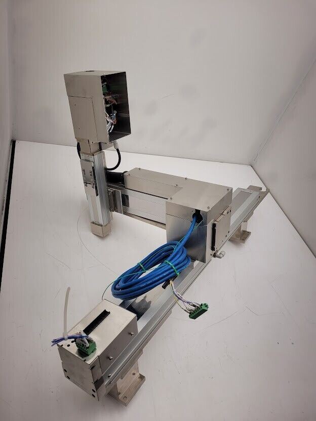 3 Axis IAI Robot Pick and Place Screw Drive Actuators w/ CanBus Controllers