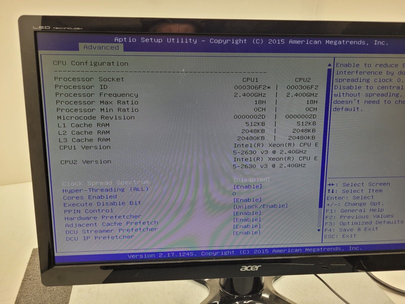 2U Server 24 Bay SFF X10DRU-i+ 4x NVMe 2x Intel E5-2630 V3 16 Core 128GB