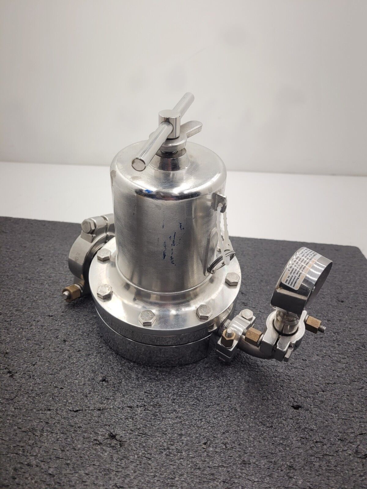 1"-2" Sanitary Fitting 316L Stainless 100PSI Liquid Pressure Regulator 31372-147