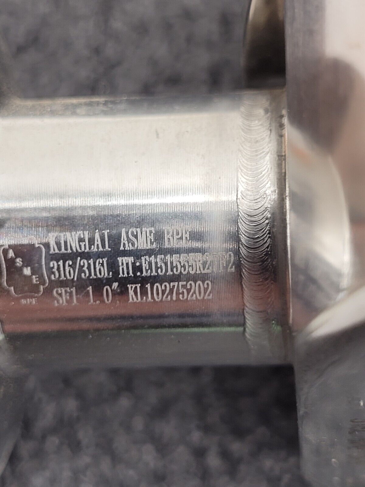 1"-2" Sanitary Fitting 316L Stainless 100PSI Liquid Pressure Regulator 31372-147