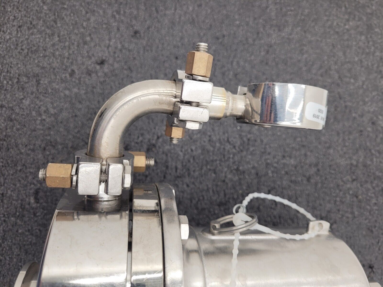 1"-2" Sanitary Fitting 316L Stainless 100PSI Liquid Pressure Regulator 31372-147