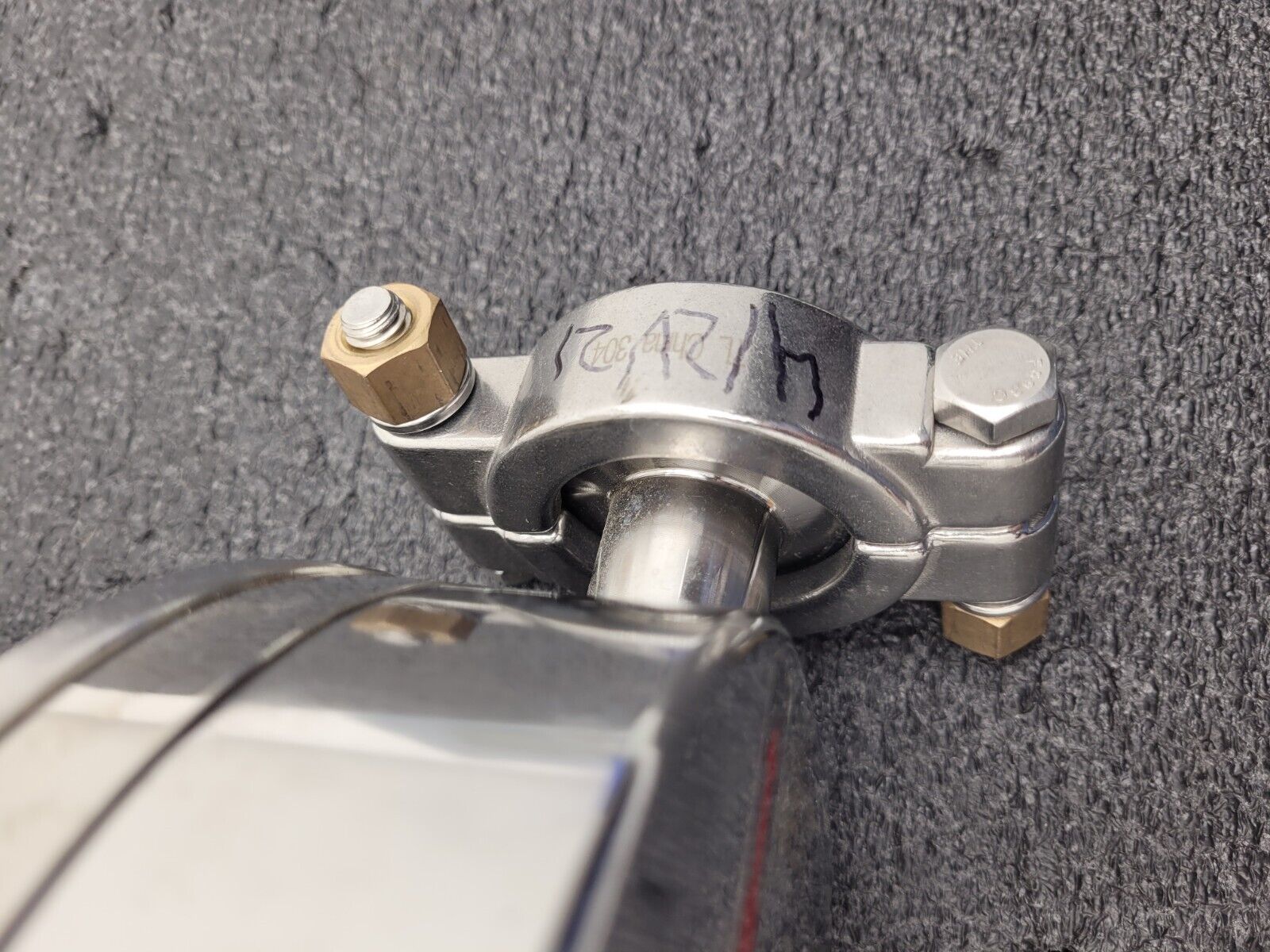1"-2" Sanitary Fitting 316L Stainless 100PSI Liquid Pressure Regulator 31372-147