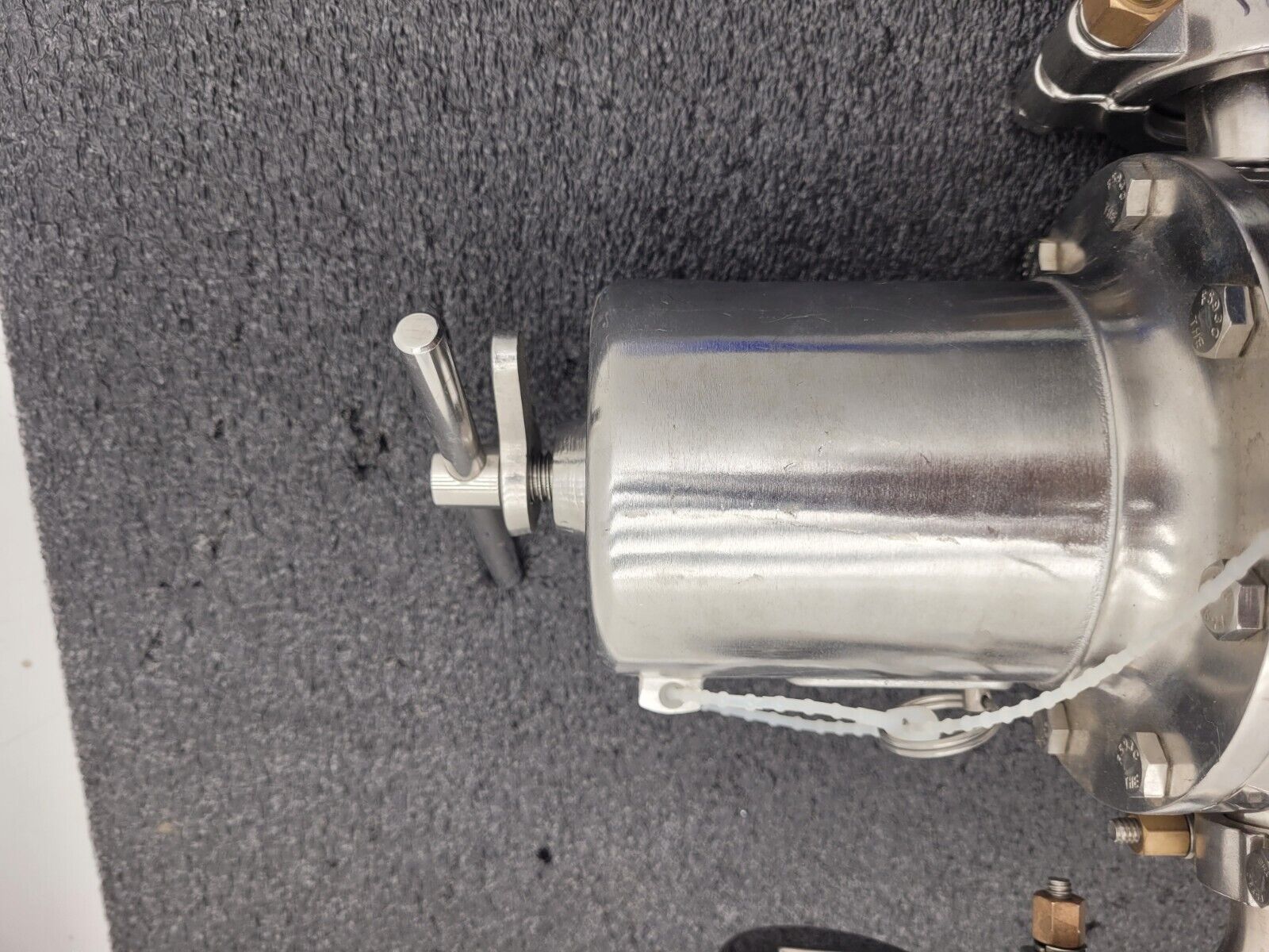 1"-2" Sanitary Fitting 316L Stainless 100PSI Liquid Pressure Regulator 31372-147