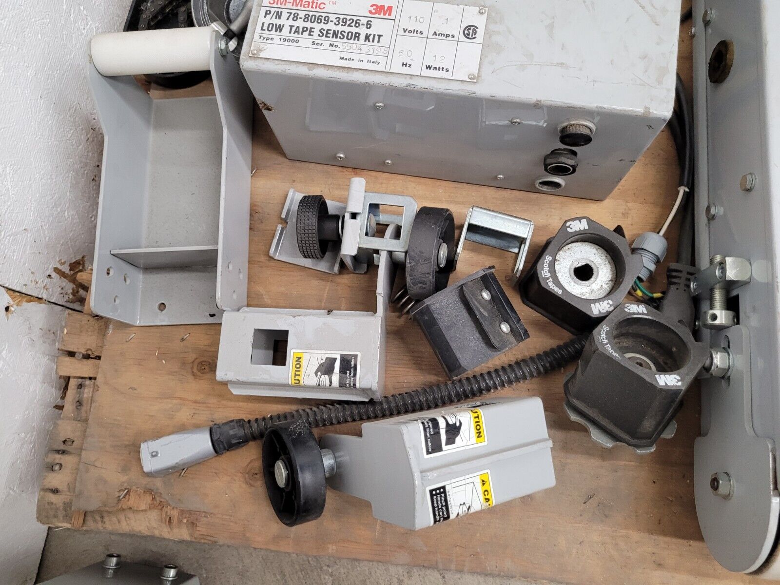 3M-Matic Tape Case Sealer Lot 700a, 120a, + Accessories Lot, Need a little work