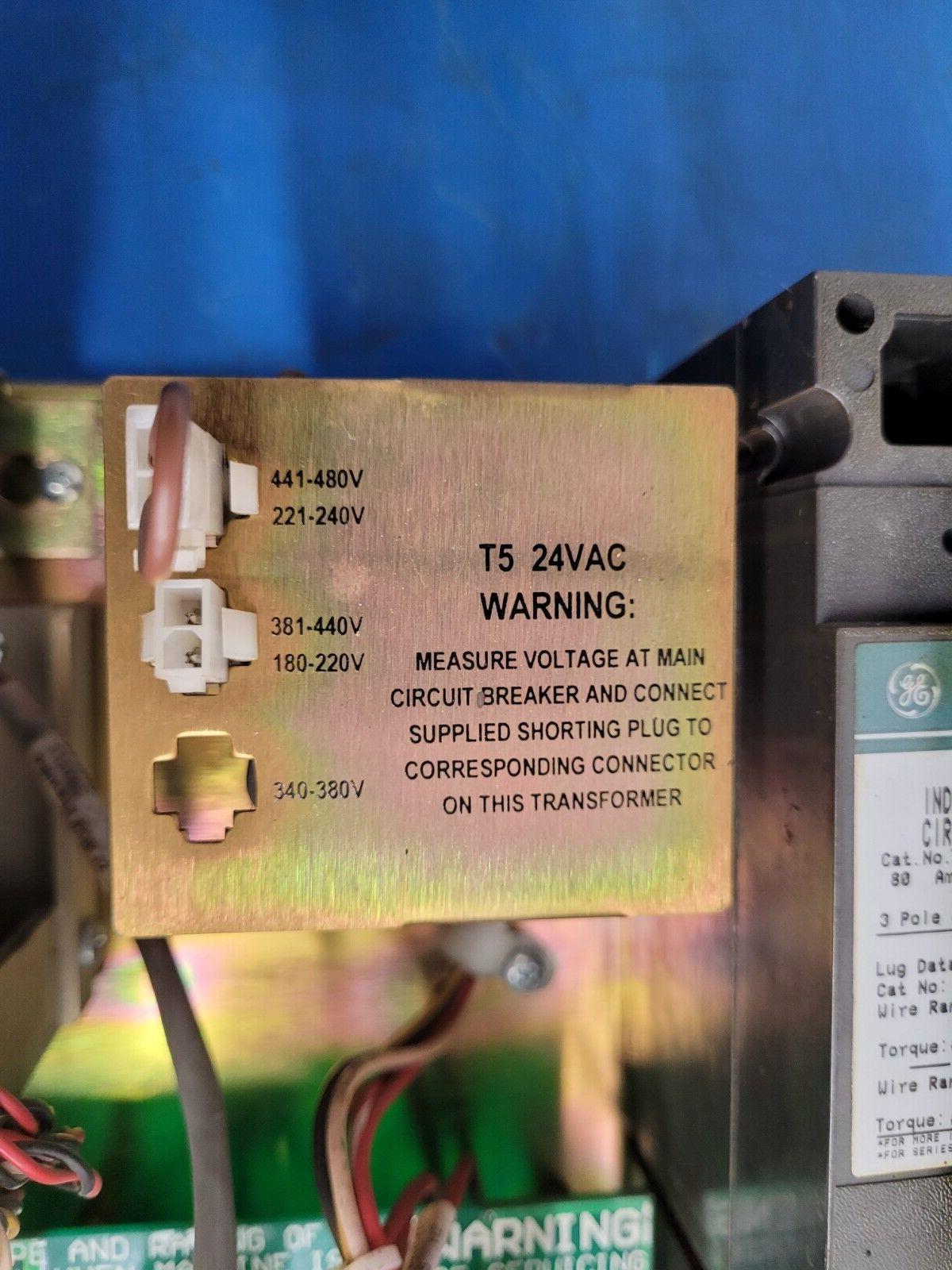 2005 Haas CNC VF-2SS Fuse Breaker Contactor Control 4075H Intact Working Tested