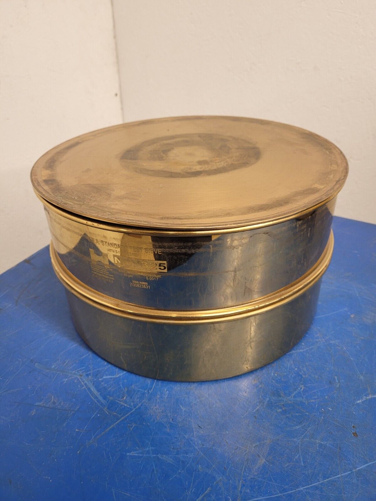 12" Lot of 5x Humbolt Hogentogler 230, 635, 325, 2x 500 Standard Test Sieve