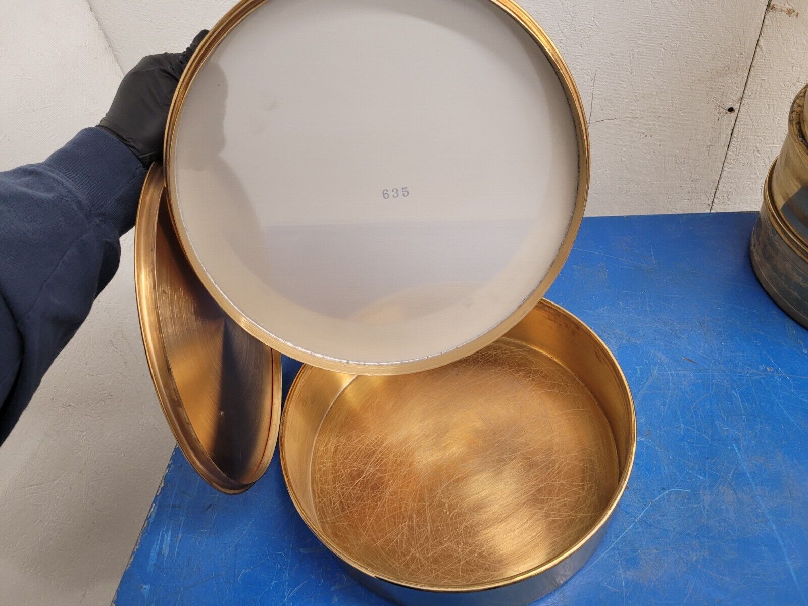 12" Lot of 5x Humbolt Hogentogler 230, 635, 325, 2x 500 Standard Test Sieve