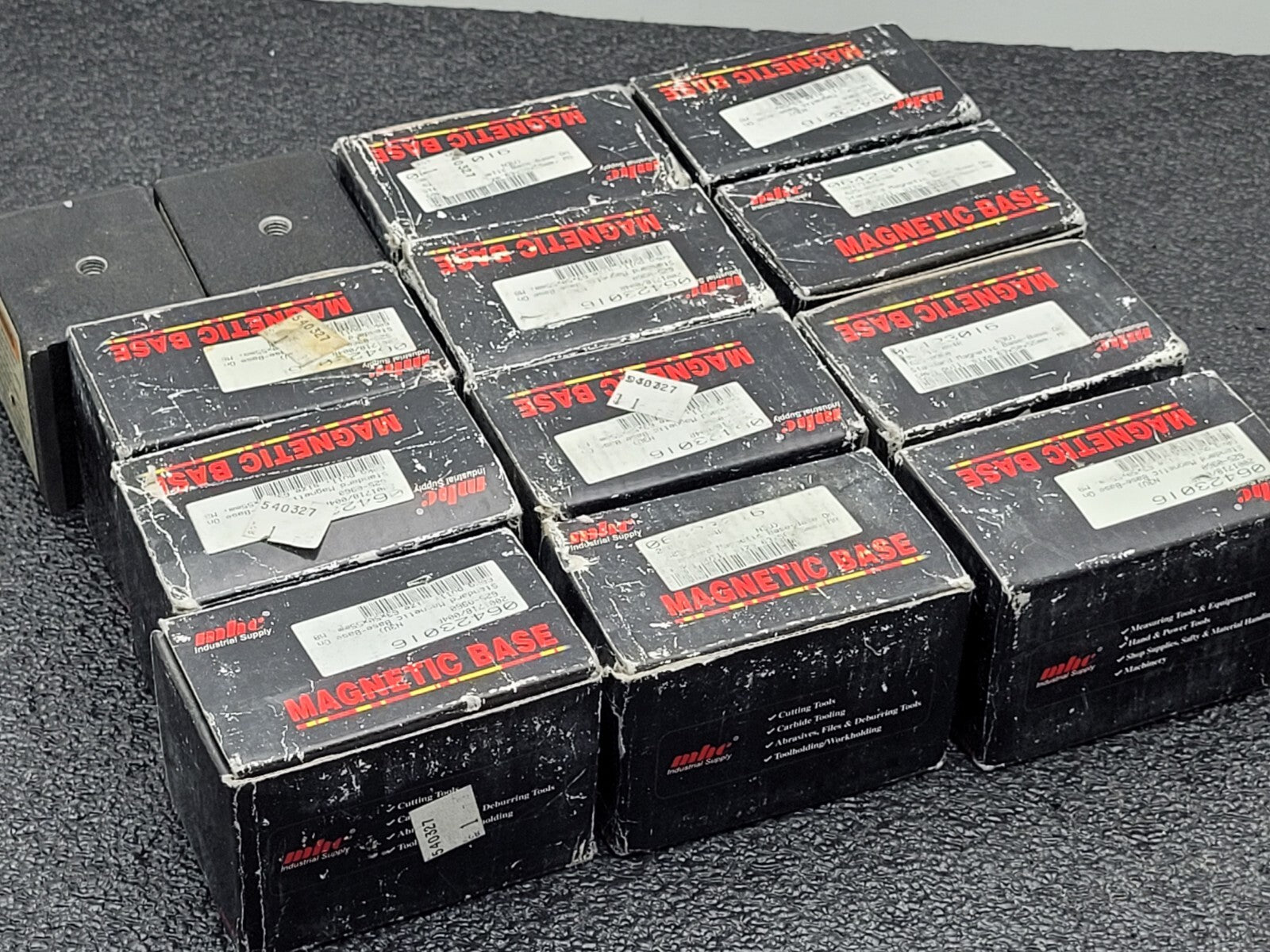 13x CEN-TECH 5646 Magnetic Base Multi Position Magnet On/Off Micrometer Holder