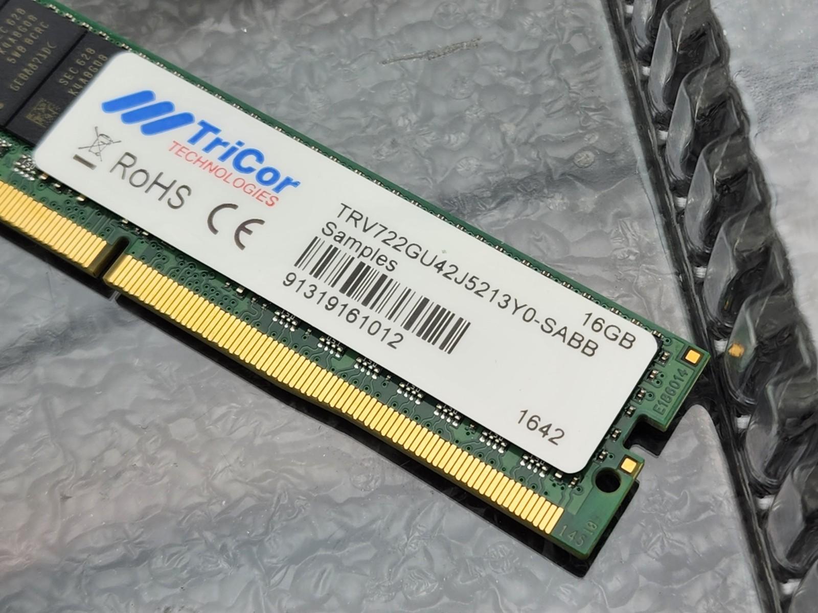 4x TriCore 16GB SO-DIMM Low Profile ECC RAM  Memory DDR4 TRV722GU42J5213Y0-SABB