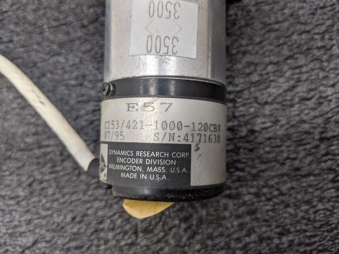 2x Parker Compumotor Motor Stepper Motor A/AX57-83 C153/421-1000-120CBV Encoder