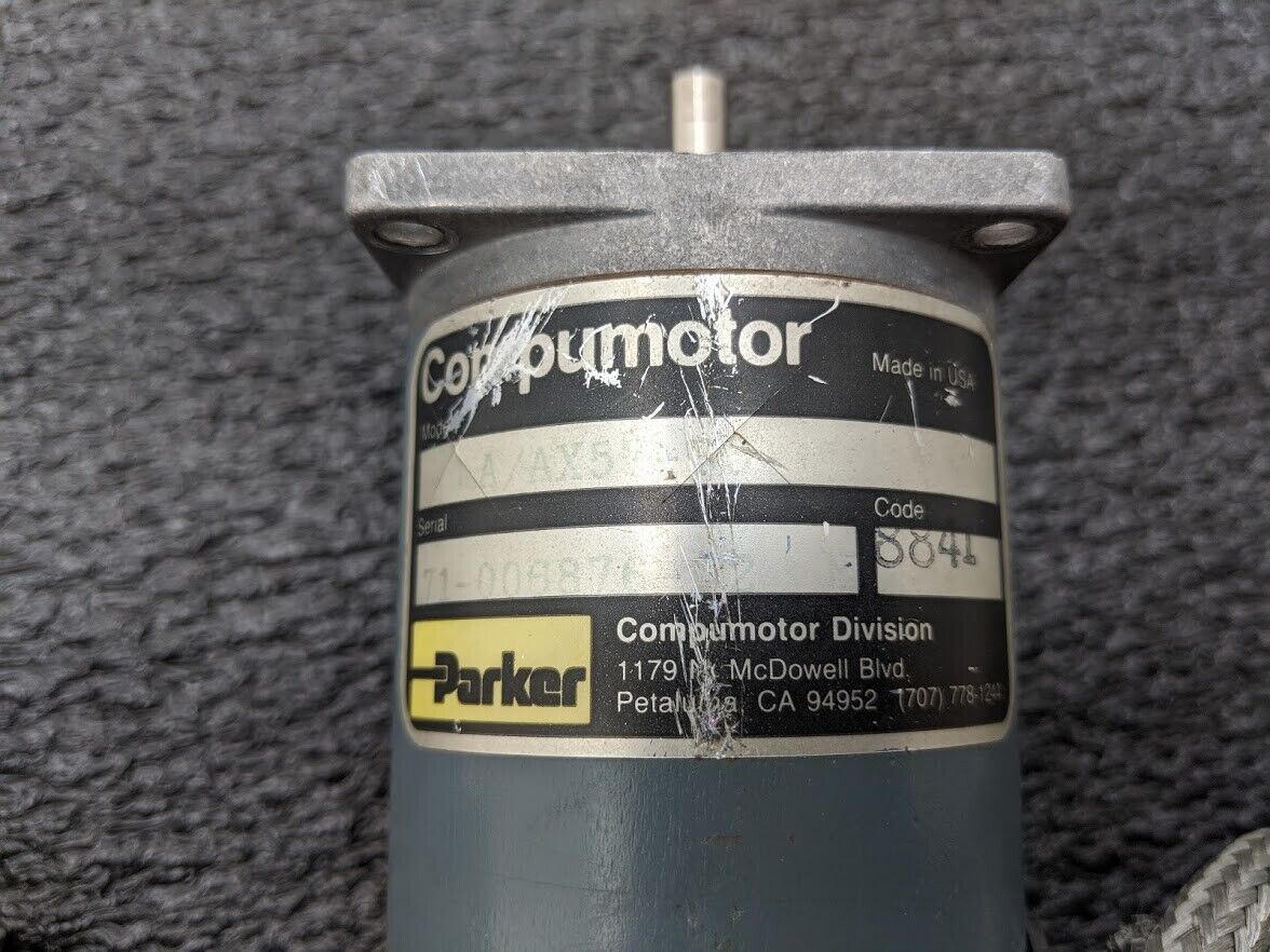2x Parker Compumotor Motor Stepper Motor A/AX57-83 C153/421-1000-120CBV Encoder