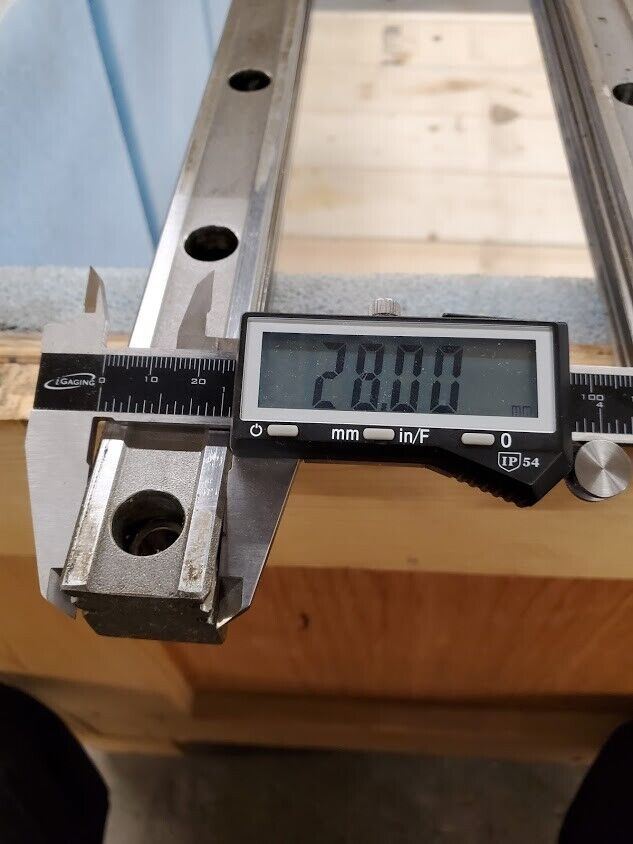 2x NSK Linear Rail LY301550EL2-10PNZ1 85-002 4x 30 Blocks dual BB Guides 61" L