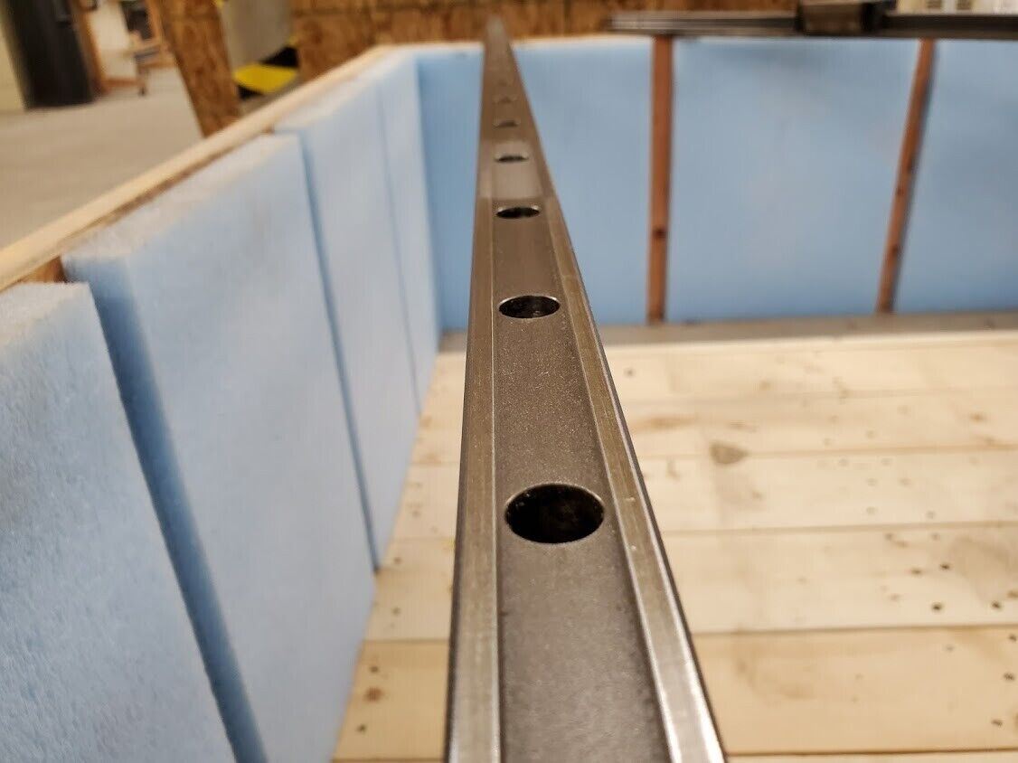 2x NSK Linear Rail LY301550EL2-10PNZ1 85-002 4x 30 Blocks dual BB Guides 61" L