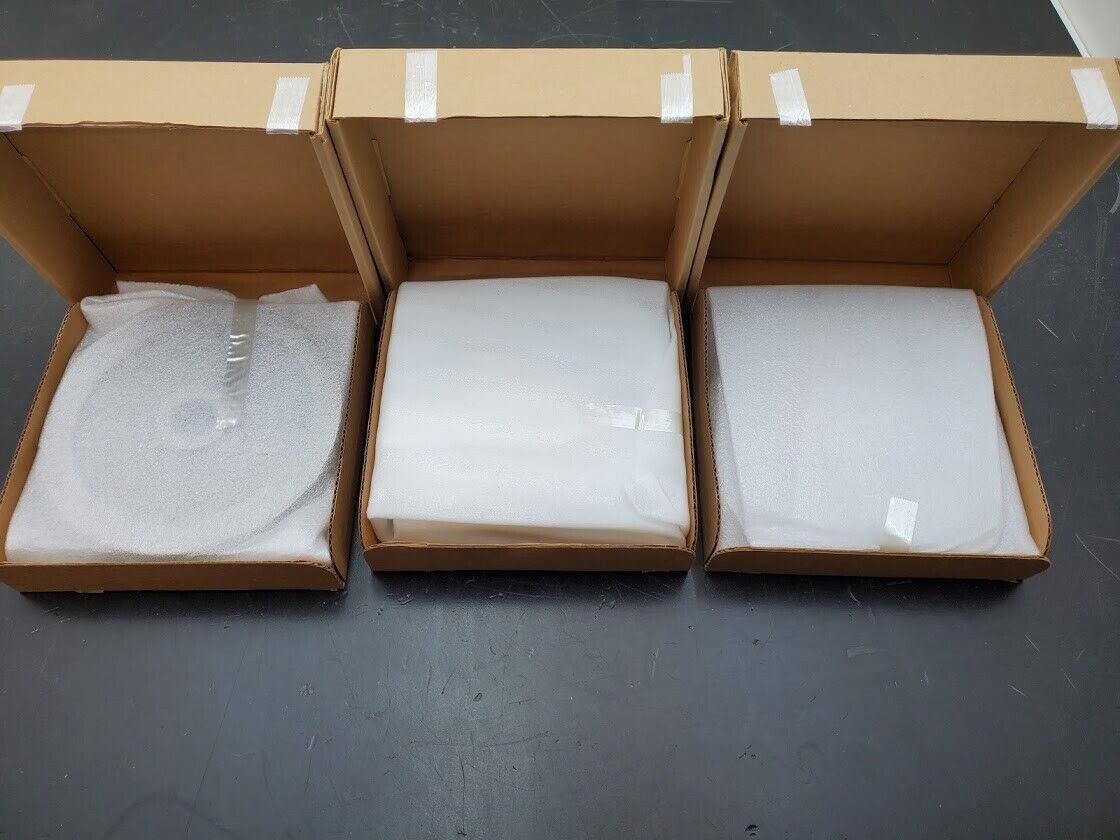 3x Turner Grooved 8" Diamond Plated Grinding Wheel Sapphire 800 Grit (J)