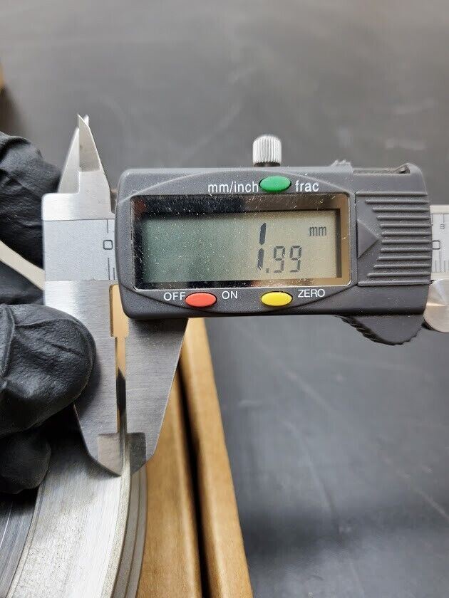 3x Turner Grooved 8" Diamond Plated Grinding Wheel 3x Profiles 800 Grit K