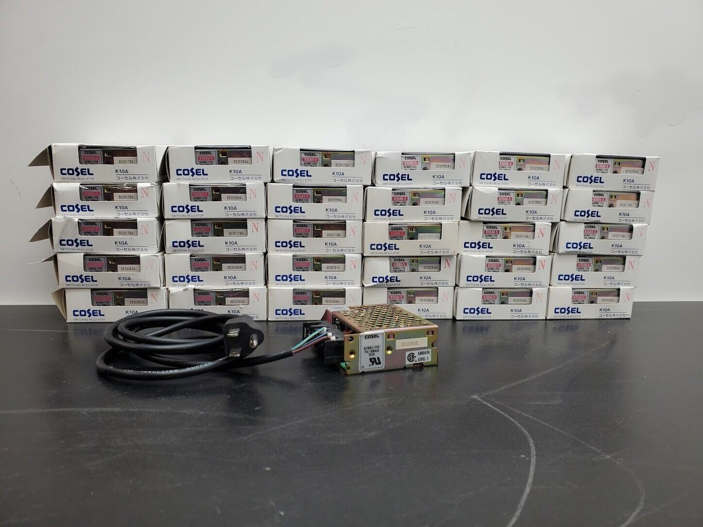 30 New Cosel K10AU-5 Enclosed Power Supply AC IN 85-125V 16W K10A 5VDC 2A