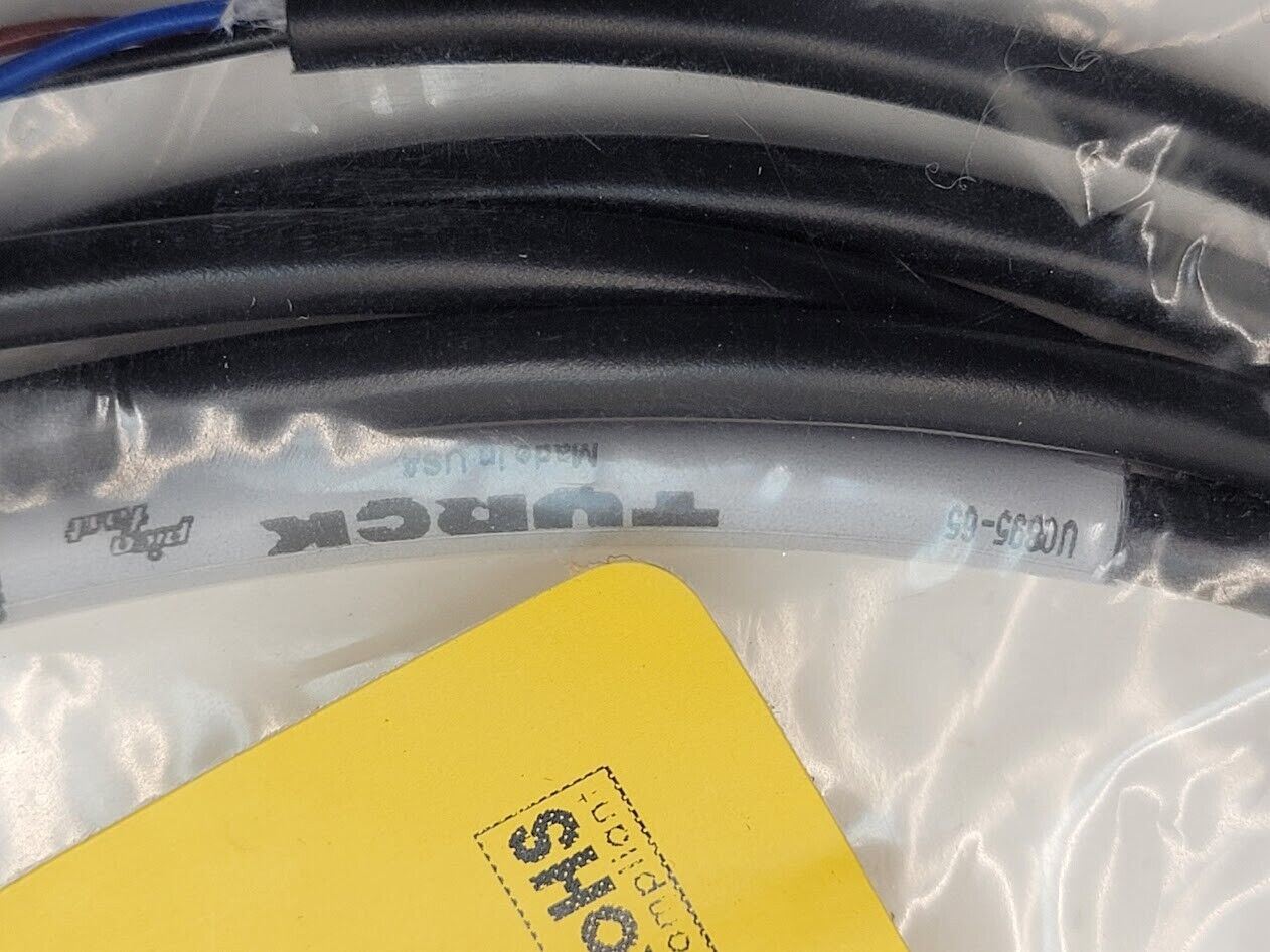 2x Turck Pico Fast PSG 3M-2/S760/S1055 M8 Male 3 Pin Pigtail Breakout Cordset