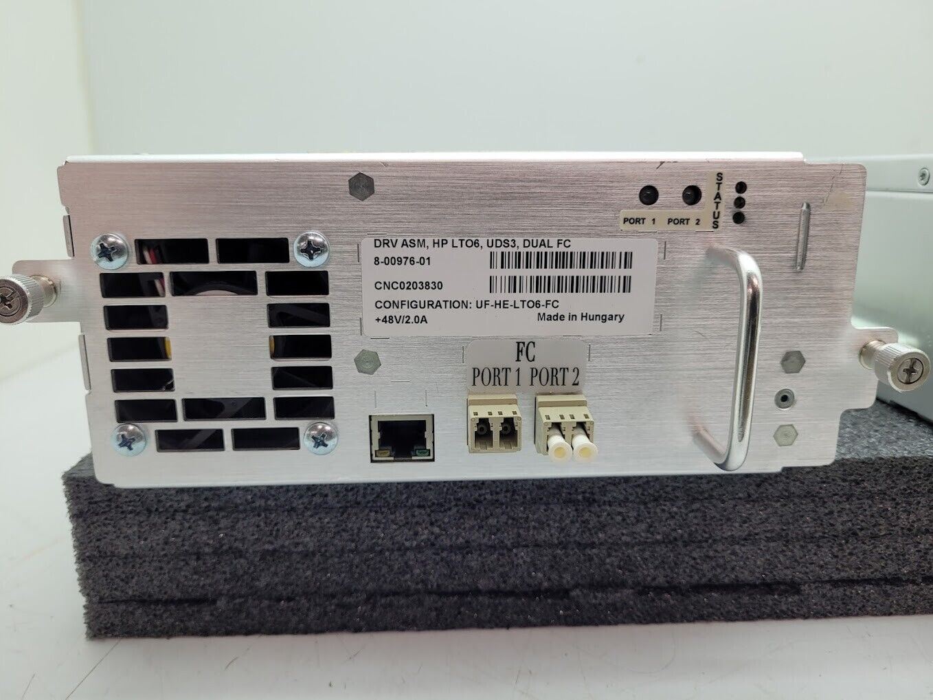 2x Quantum/HP LTO6 UDS3 FC Tape Drive 8Gb for I500/I2000/I6000 8-00976-01 Set B