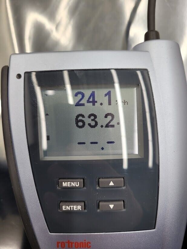 Rotronic HygroLog HL-NT2-D Temp/Humidity Data Logger w/docking station + Spare