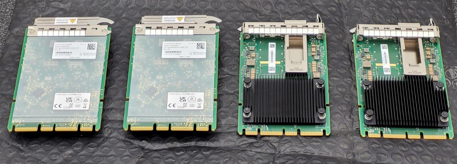4x Mellanox ConnectX-6 FB Single Port Dx 50GbE Adapter Card MCX623435AC-CDAE_FB