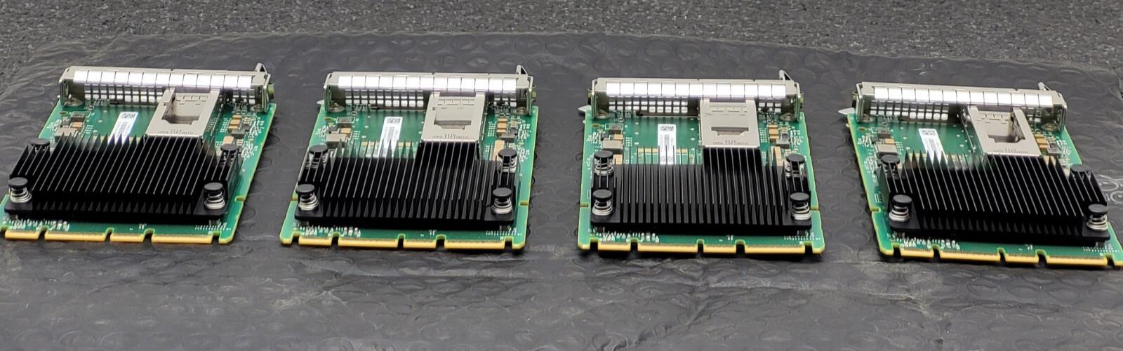 4x Mellanox ConnectX-6 FB Single Port Dx 50GbE Adapter Card MCX623435AC-CDAE_FB