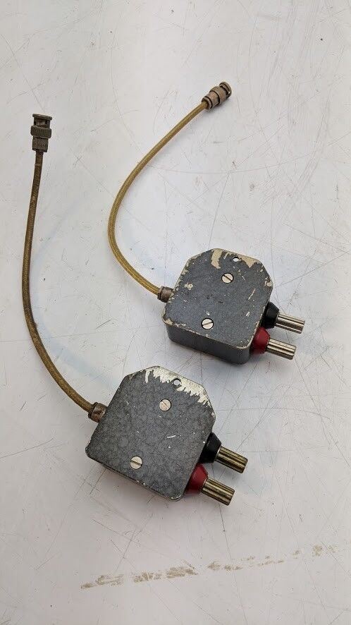 2x Boonton Radio Corporation Coupling Transformer 564-A BNC Inductor Calibration