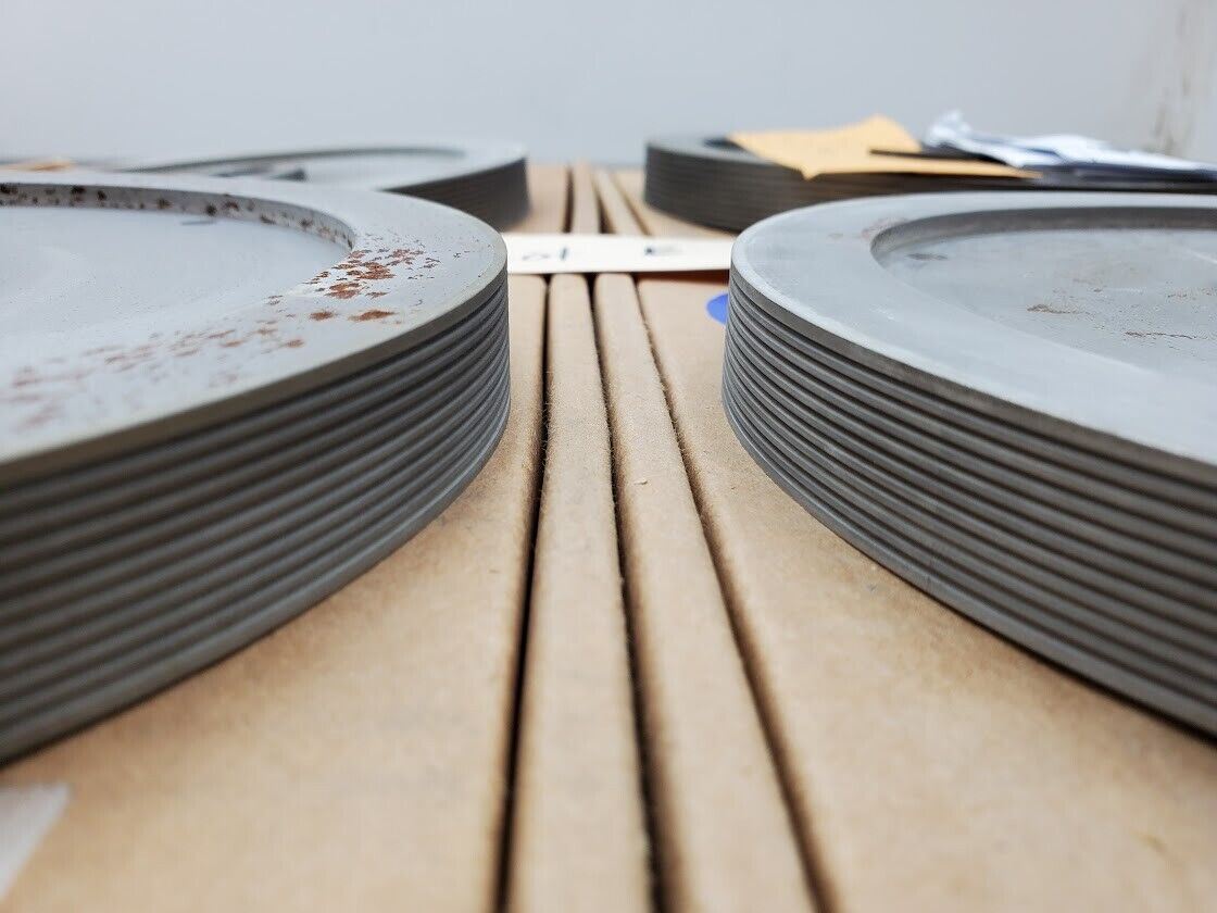 4x Turner Grooved 8" Diamond Plated Grinding Wheel Sapphire 800 Grit (E)