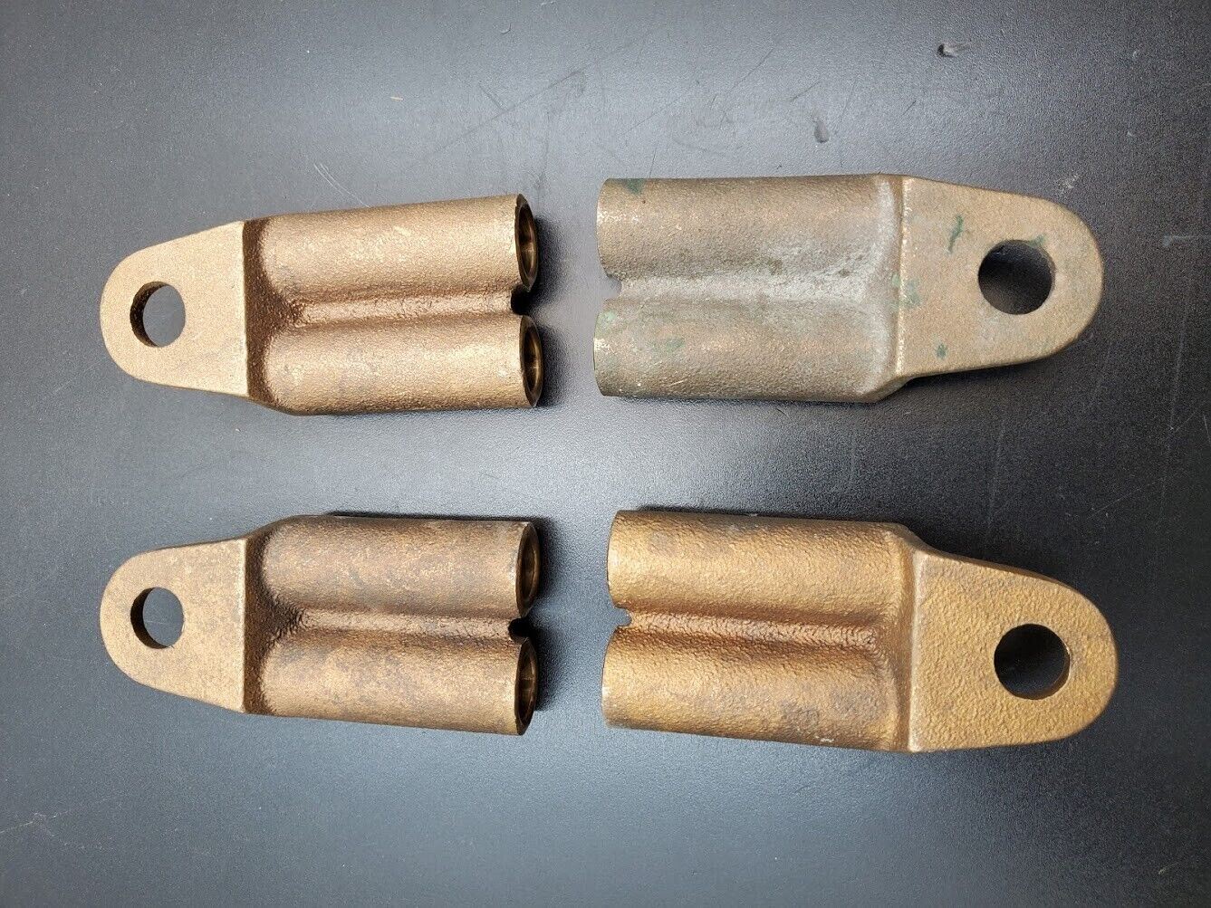 4x Tweco Twecolugs 240-HD-180 Welding Lead Copper 3/0 4/0 AWG Terminal Cable Lug