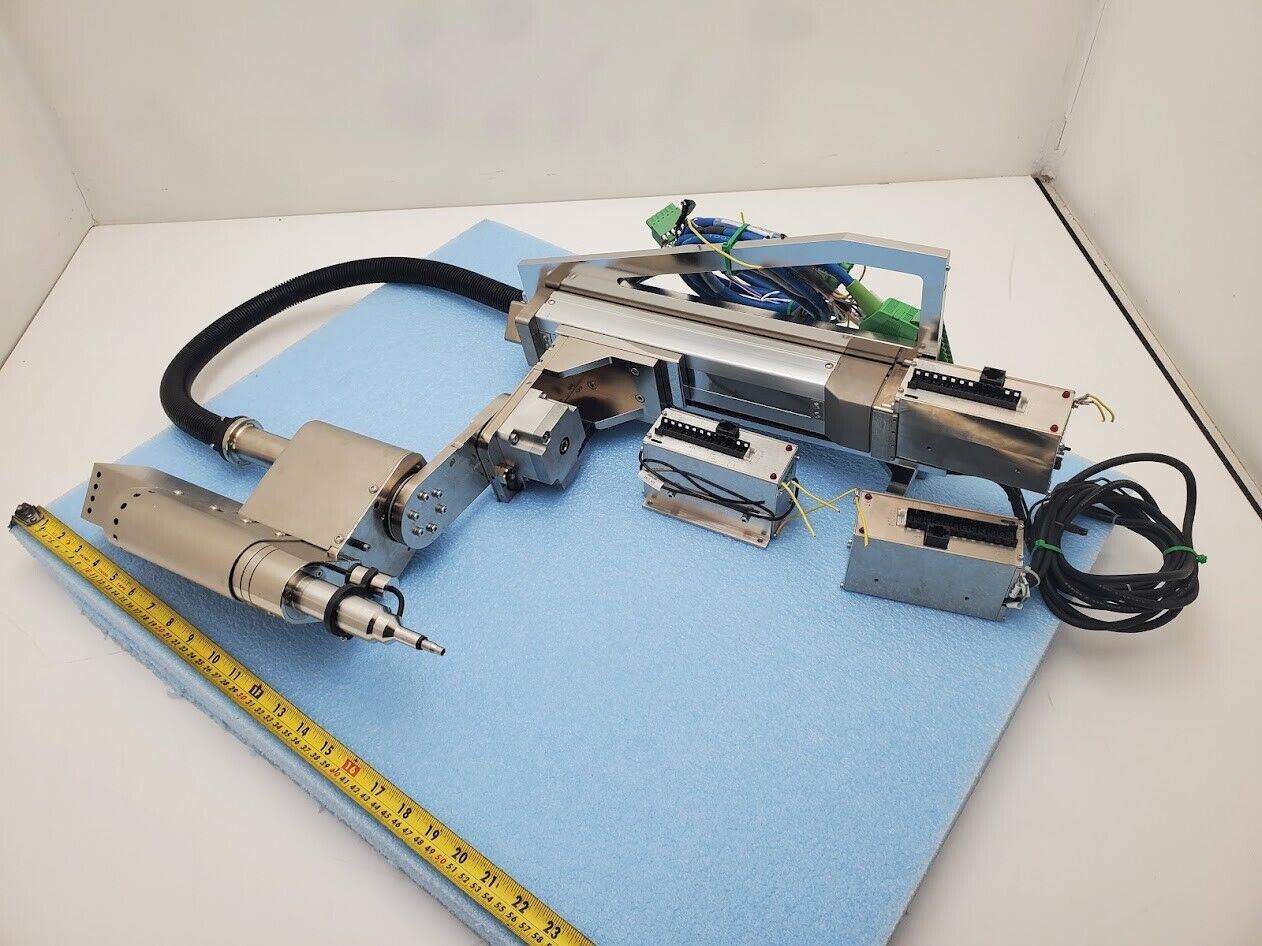 3x Axis Custom Scara Screwdriver IAI Robot 2x Harmonic Drive Servo Motors