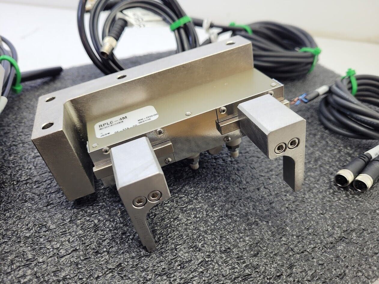 2x Destaco Robohand RPLC-4M Low Profile Cleanroom Parallel Gripper 1" Stroke