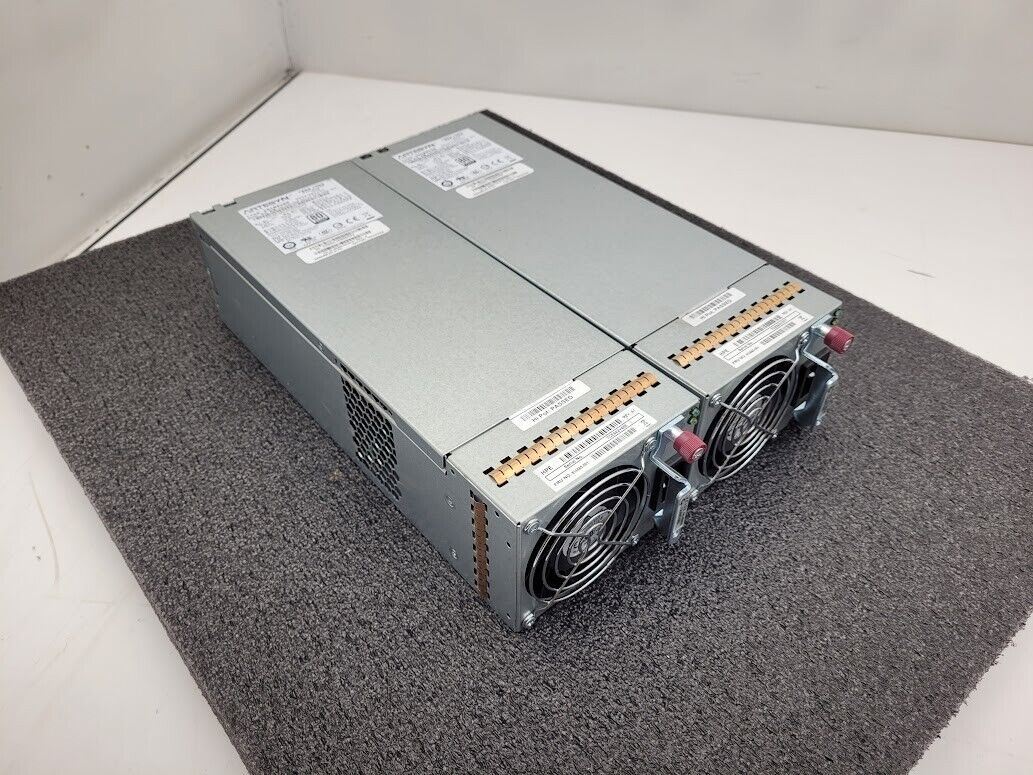 2x HP 814665-001 595W MSA 20x0 Power Supply PSU 7001540-J000 81-00000104-00-01