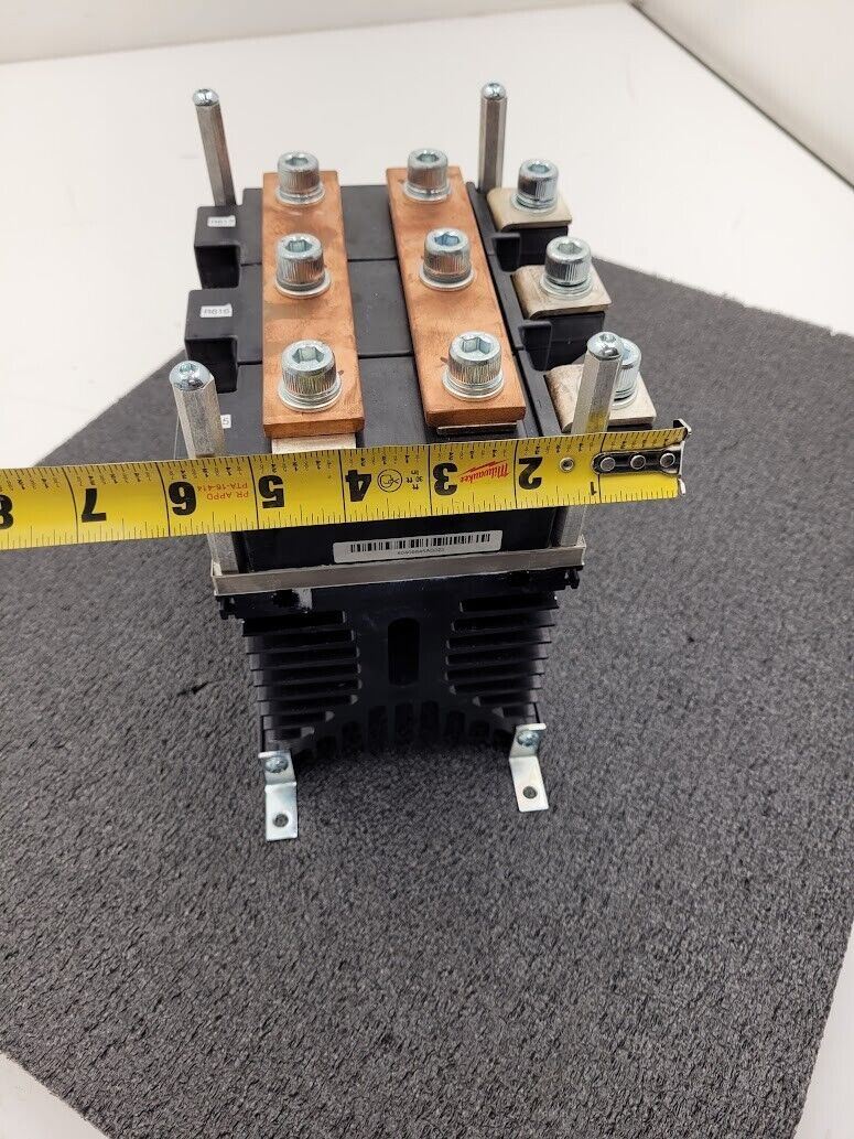 3x Infineon Powerblock DD600N16K Integrated Heatsink + Bussbar 3PH to DC Power