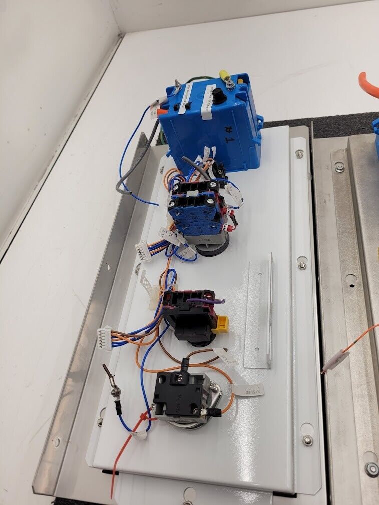 3x Custom Idec EMO Keyed Switch Power Panel On-Off System Panels
