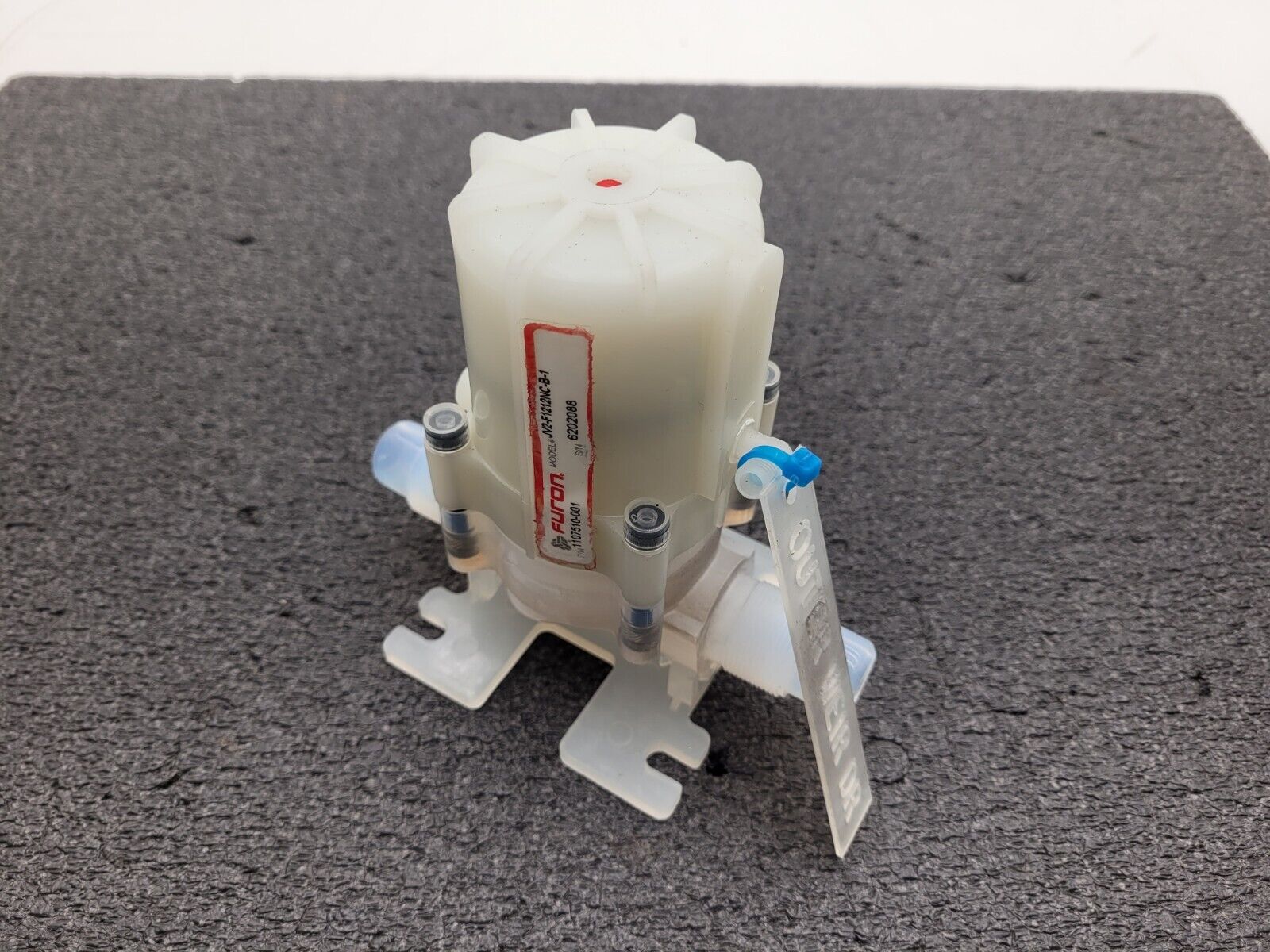 4x AMAT Furon High Purity Valve 1107510-001 JV2-F1212NC-B-1 3/4" Air Actuated