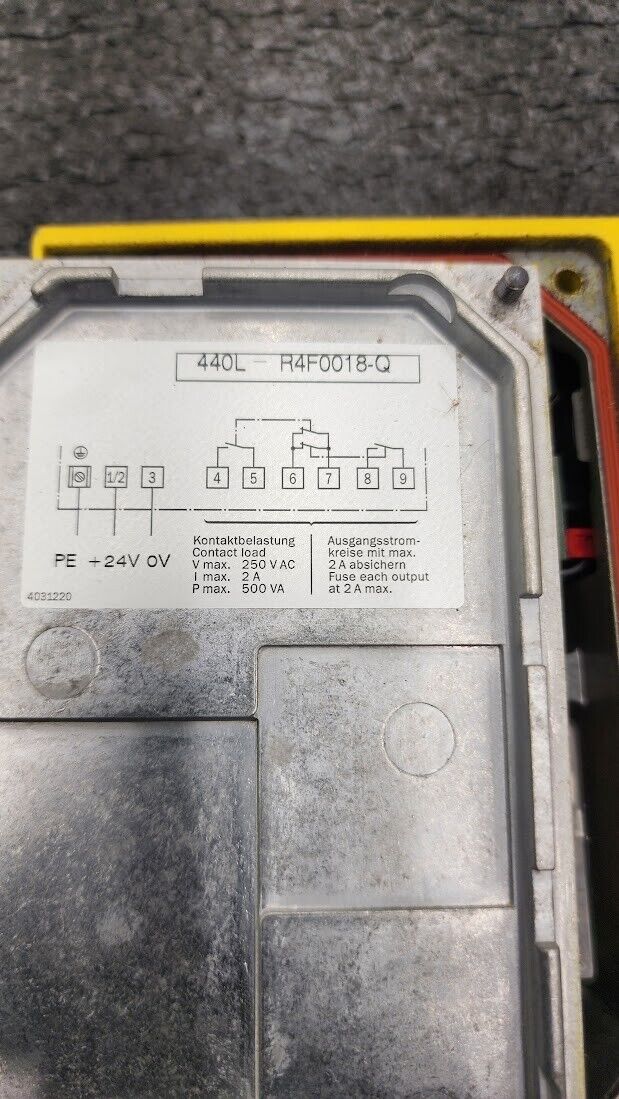 2x Sick Safety Control Light Curtain 18M Range 24VDC Working Pull