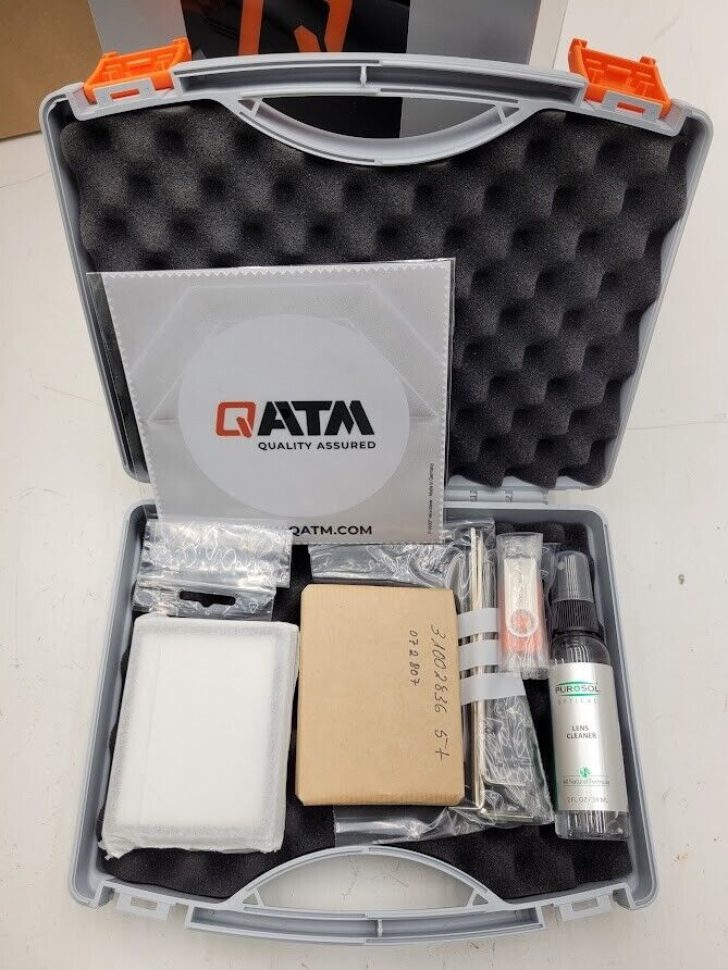 *NEW* QATM Qeye 800 Optical Analyzer Inverse Macroscope Weld Seam Measurement