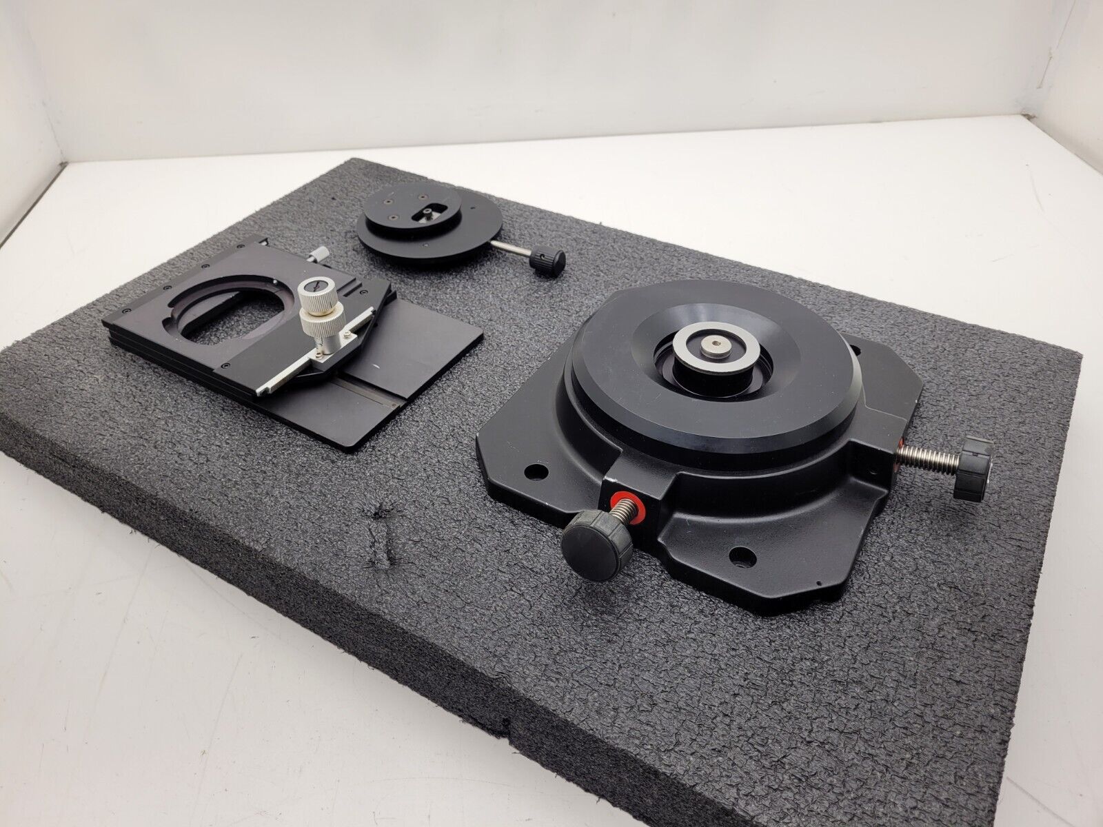 4 axis X-Y Translation Mechanical Stereoview Microscope Stage with base