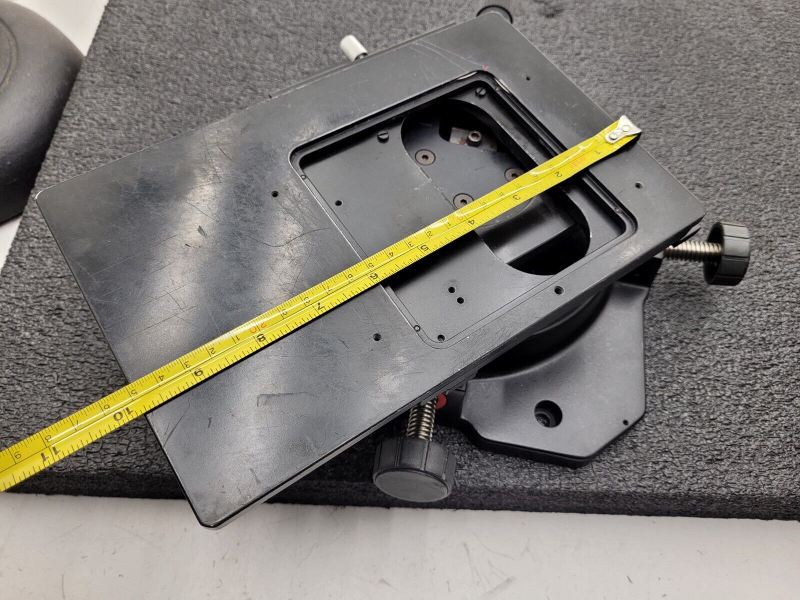 4 axis X-Y Translation Mechanical Stereoview Microscope Stage with base