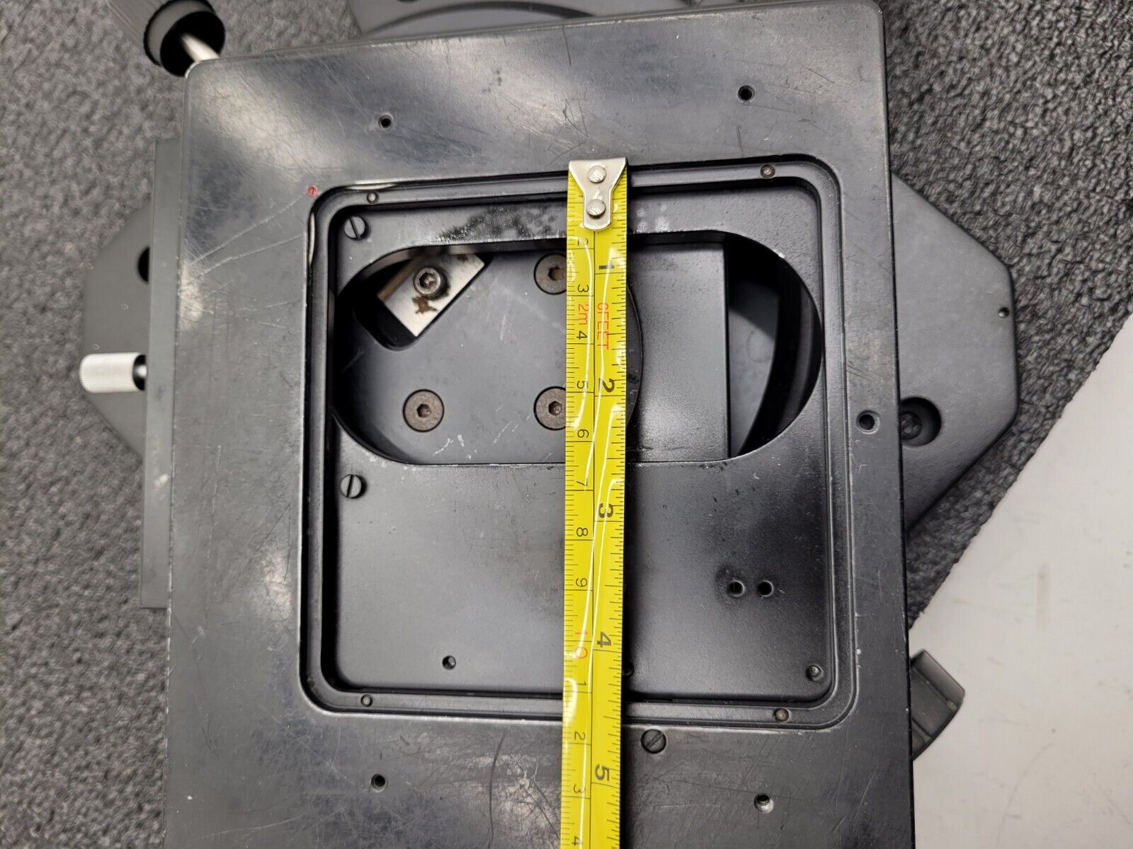 4 axis X-Y Translation Mechanical Stereoview Microscope Stage with base