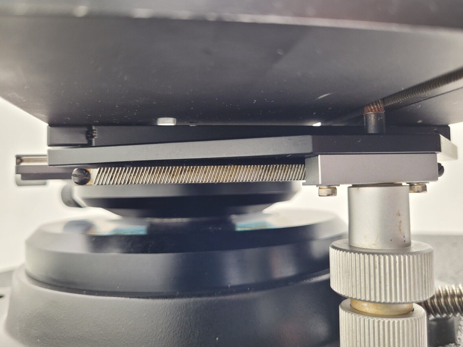 4 axis X-Y Translation Mechanical Stereoview Microscope Stage with base
