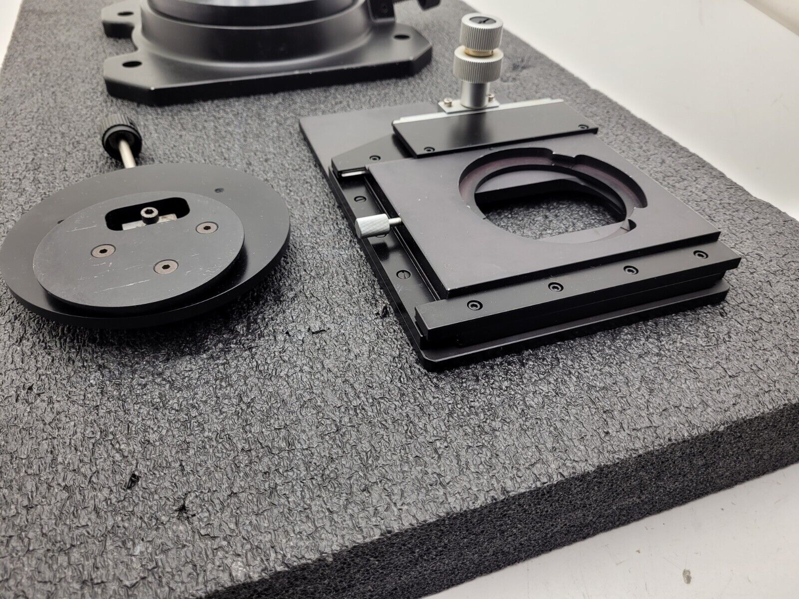 4 axis X-Y Translation Mechanical Stereoview Microscope Stage with base