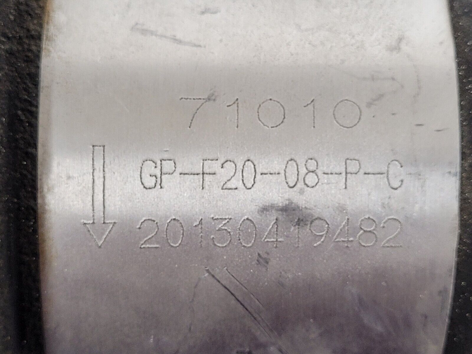 0.48 cu in Dynamic GPF2008PC Hydraulic Pump Some Corrosion On Gears 71010